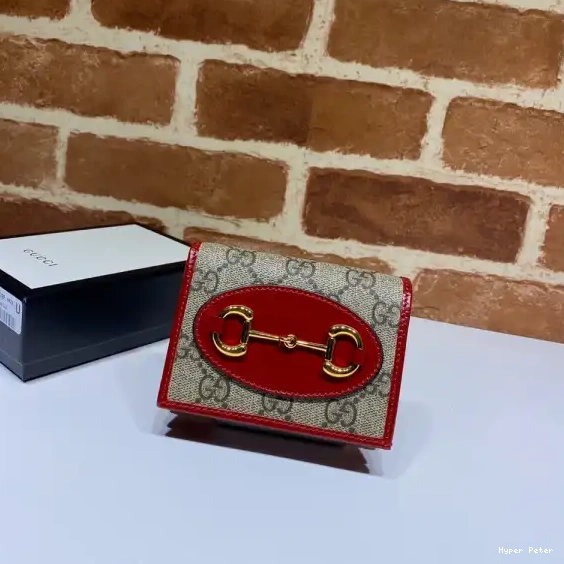 Hyper Peter Horsebit case wallet 1955 card Gucci 0520